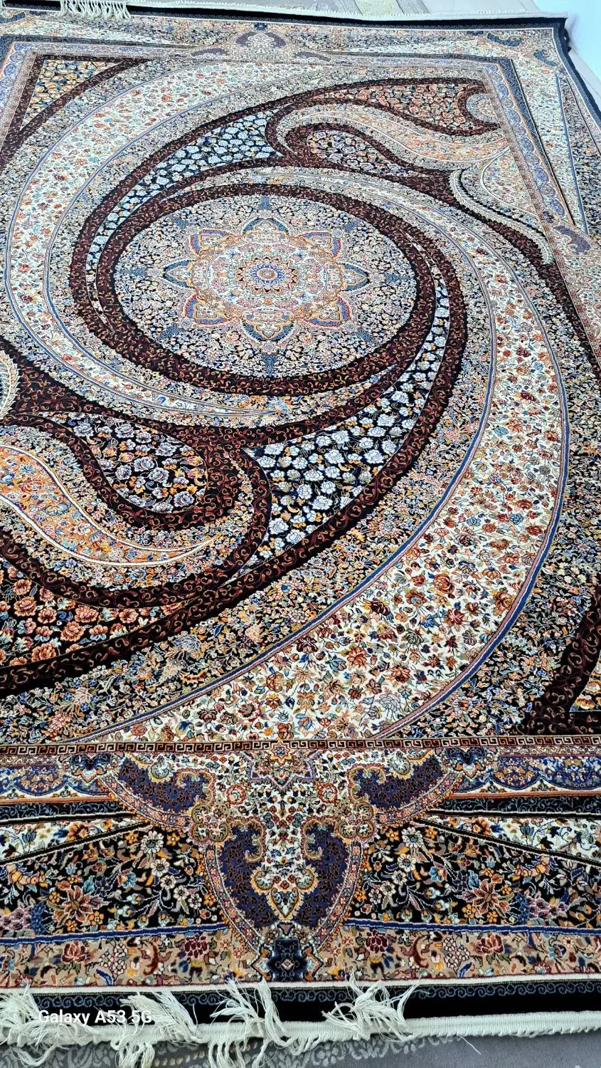 یک جفت فرش کهکشان ۷۰۰شانه ۹متری|فرش|شاهدشهر, |دیوار