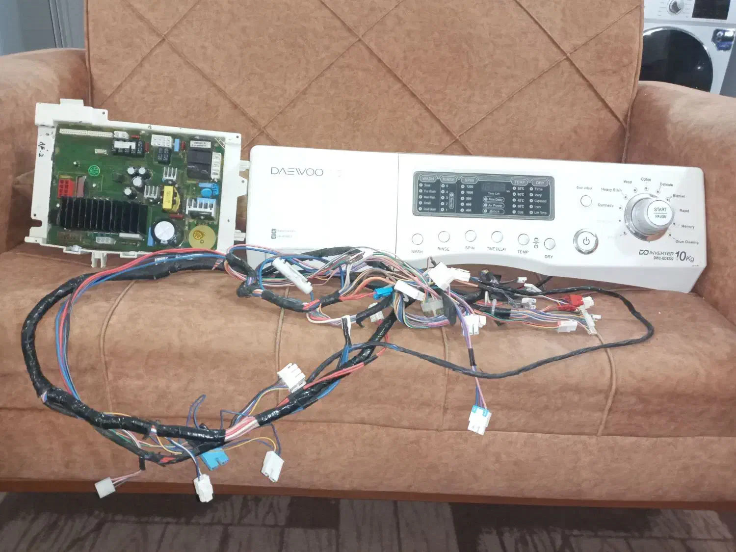 قطعات لباسشویی|ماشین لباسشویی و خشککن لباس|امیدیه, |دیوار