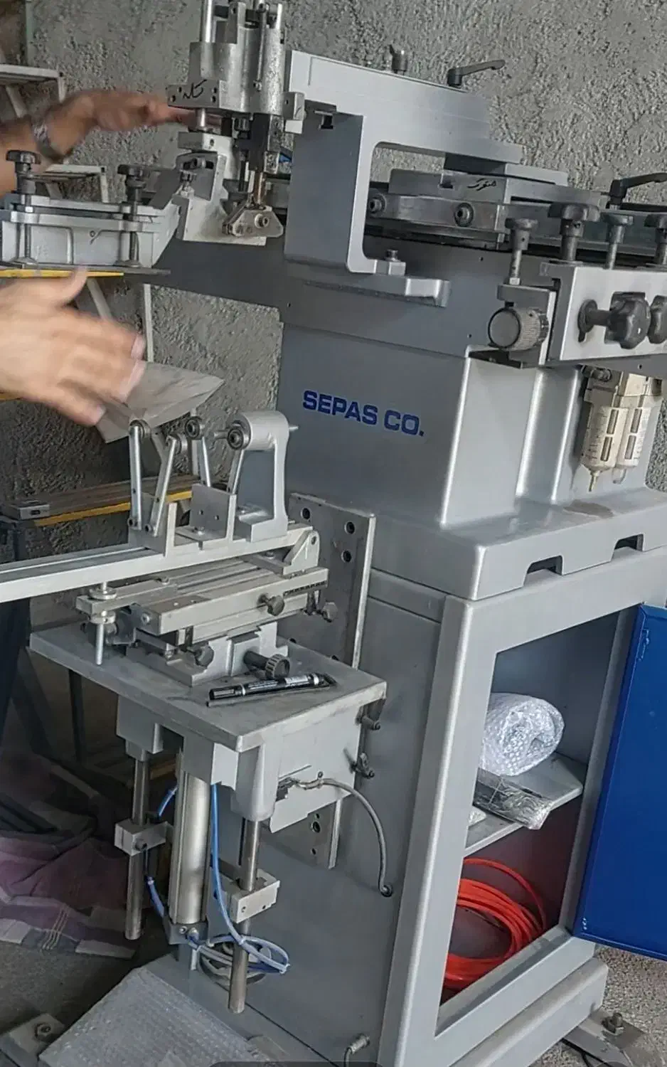 دستگاه چاپ سیلک (سپاس)|ماشین‌آلات صنعتی|پاکدشت, خاتون آباد|دیوار