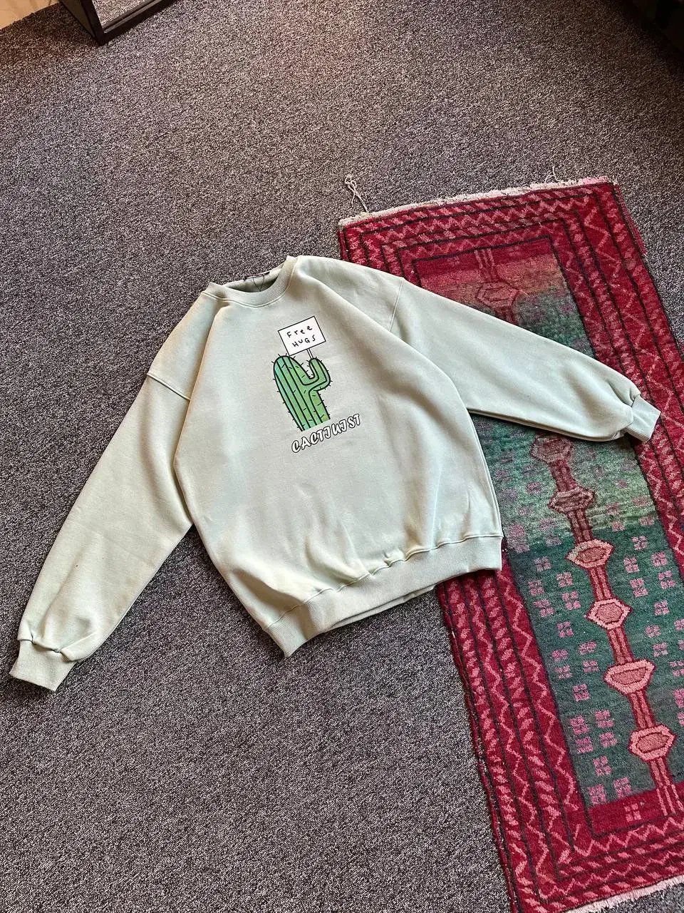 دورس سه نخ پنبه چاپ کاکتوس|لباس|مشهد, حسابی جنوبی (شهرک غرب)|دیوار