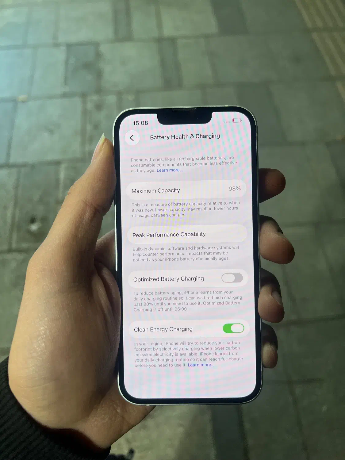 آیفون ۱۳ هلث ۹۸|موبایل|همدان, |دیوار