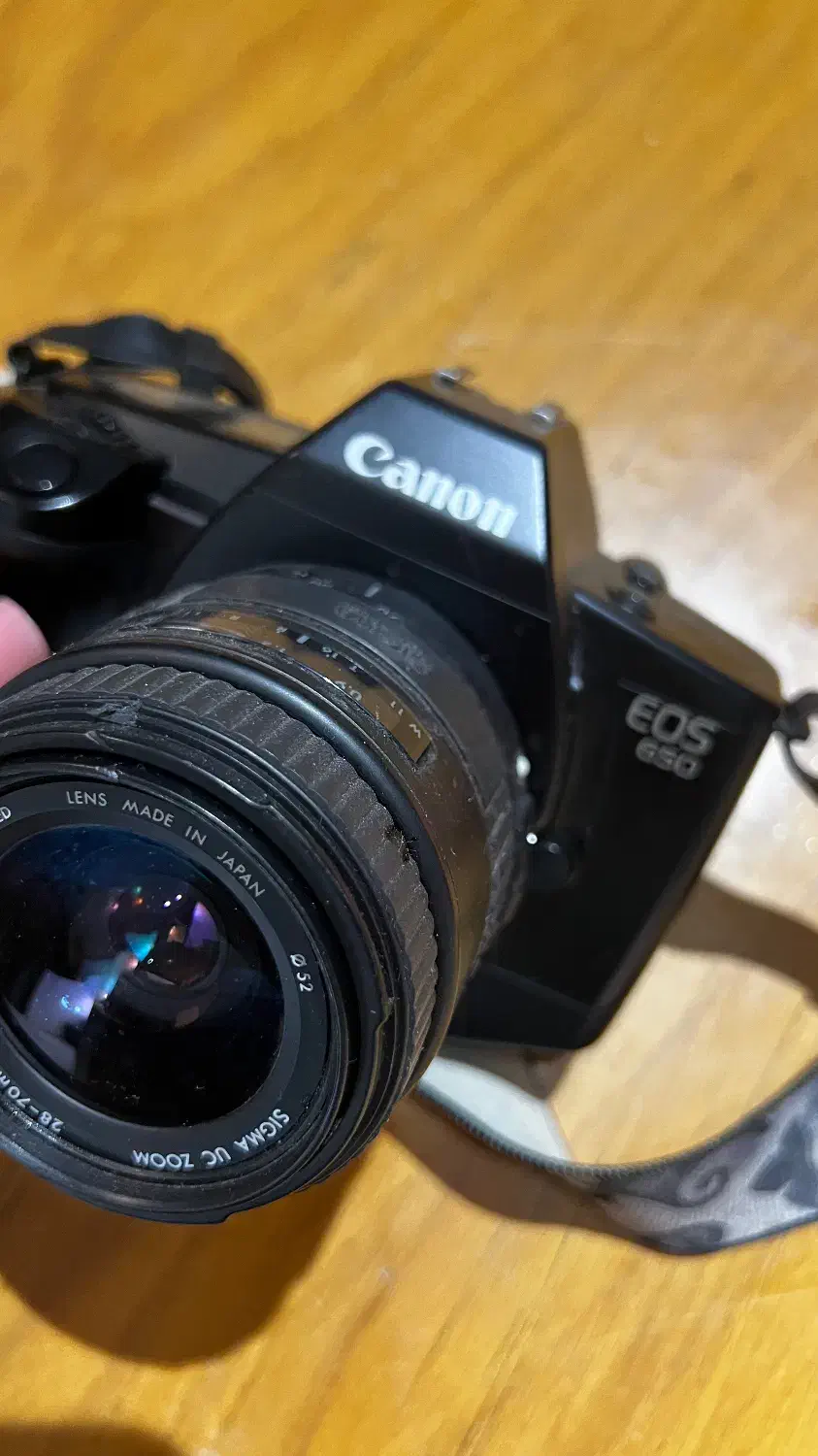 دوربین عکاسی و فیلمبرداری کنون اصلی مدل EOS 650|دوربین عکاسی و فیلم‌برداری|شیراز, چوگیاه‎|دیوار