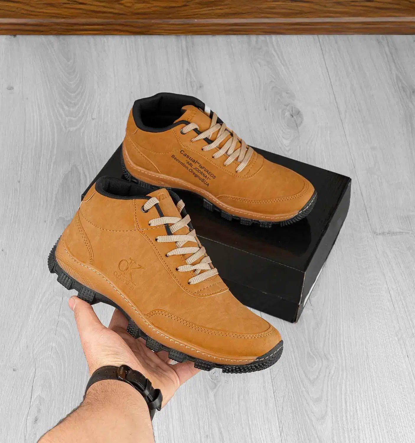 کفش ساقدار مردانه‌+calvinklein|کیف، کفش، کمربند|شیراز, تندگویان|دیوار