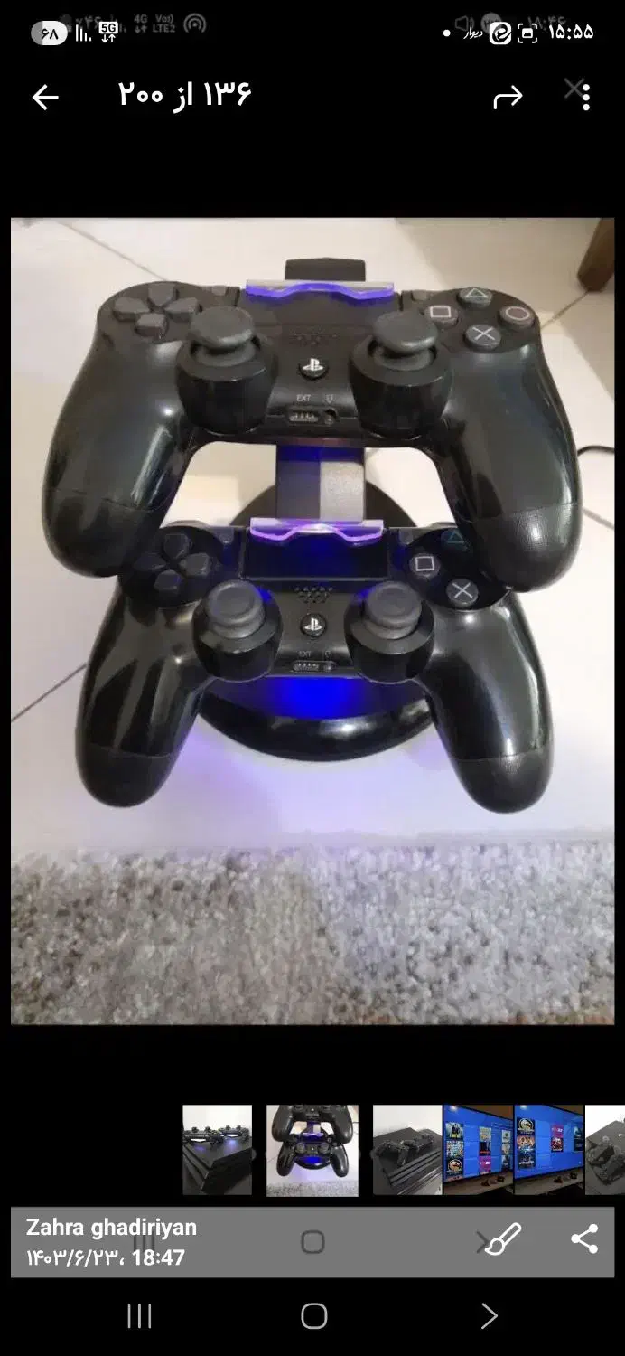 پی اس فور ۴پرو T1 فول بازی 7216 دودسته اصلیps4 pRO|کنسول، بازی ویدئویی و آنلاین|تهران, تهرانپارس شرقی|دیوار