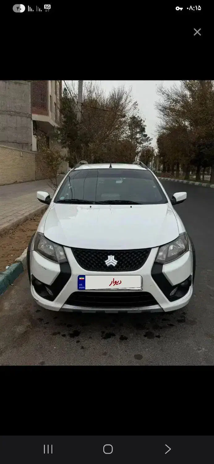 کوییک s مدل 401 .معاوضه با ماشین تصادفی|خودرو سواری و وانت|یزد, |دیوار