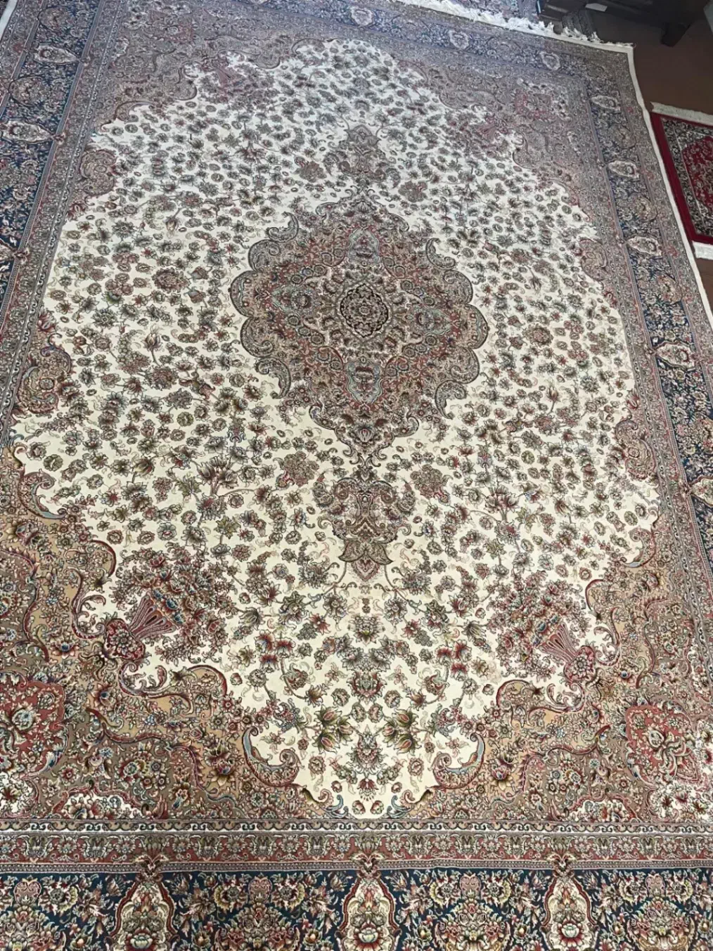 فرش ماشینی ۹ متری ۷۰۰ شانه خاطره کاشان|فرش|چالوس, |دیوار