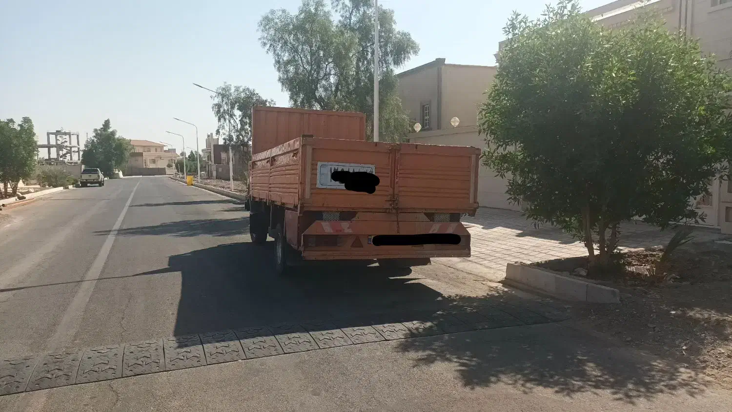 بنز خاور ۶۰۸ مدل ۸۶ باری اتاق فلزی|خودرو سنگین|بم, |دیوار