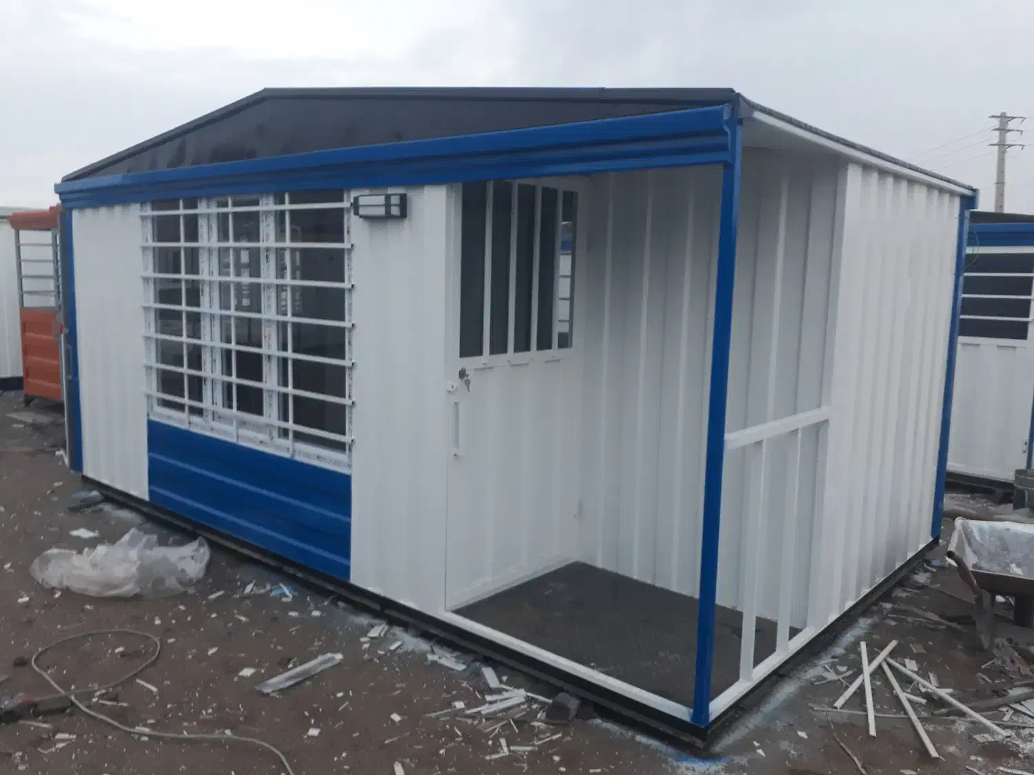 کانکس تانکر و درب باغ کانتینر|مصالح و تجهیزات ساختمان|صوفیان, |دیوار