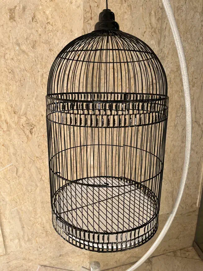 قفس پرنده پایه دار فلزی|لوازم جانبی حیوانات|ری, شهرری|دیوار