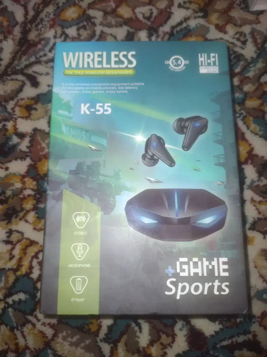 ایر پاد Wireless مدل K55 گیمینگ|لوازم جانبی موبایل و تبلت|فولادشهر, B2|دیوار