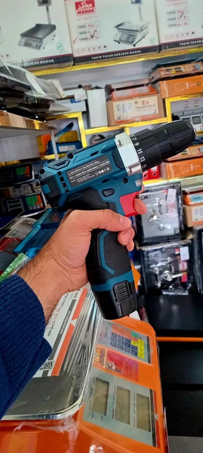 دریل شارژی باس دو باتری کیف دار boss|فروشگاه و مغازه|لاهیجان, بازکیاگوراب|دیوار