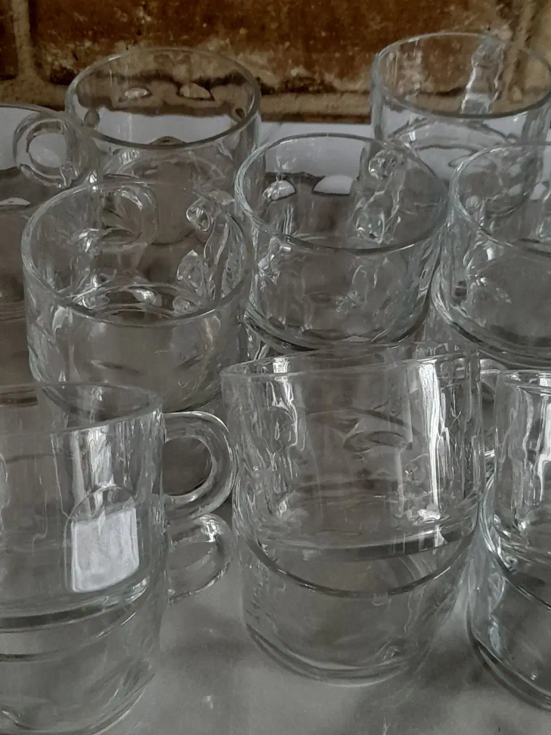 فنجان چای خوری  عینکی اصل فرانسه|ظروف سرو و پذیرایی|ارشق, |دیوار