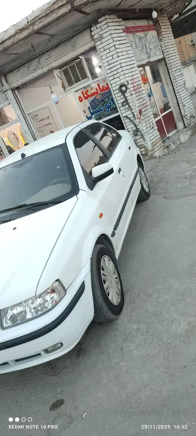 سمند LX سفید ۱۳۸۹ رامهرمز|خودرو سواری و وانت|رامهرمز, |دیوار