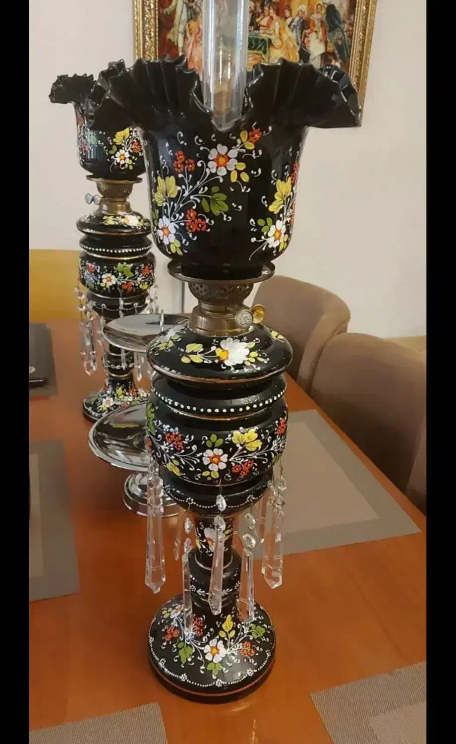 شمعدانی قدیمی|کلکسیون اشیاء عتیقه|آبدانان, |دیوار