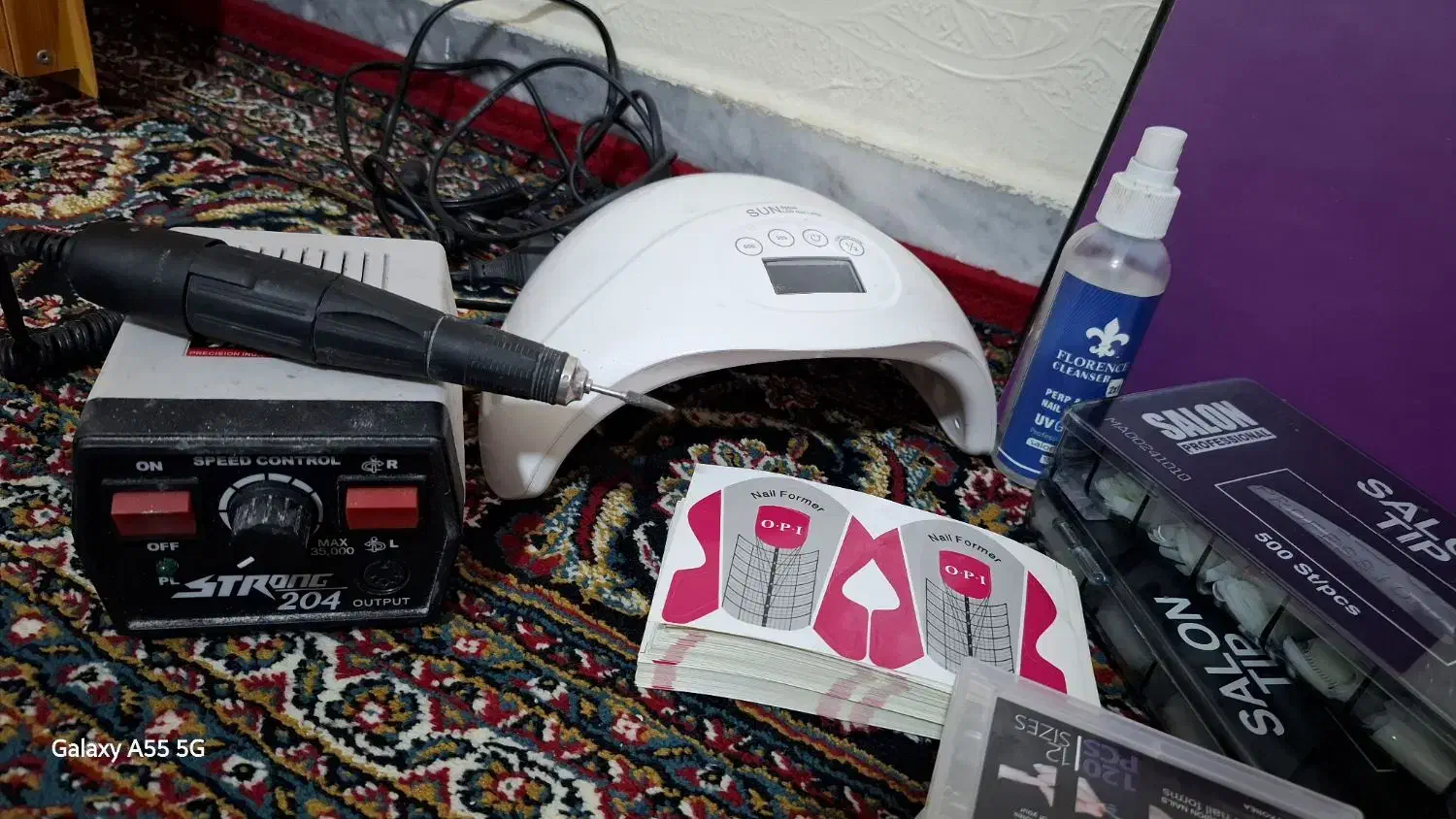 لوازم کاشت ناخن|آرایشی، بهداشتی، درمانی|پارس‌آباد, |دیوار