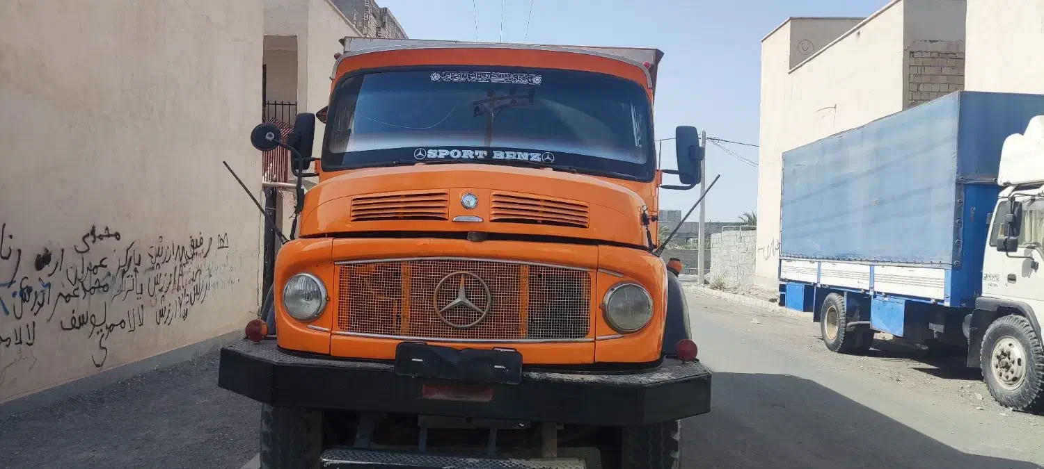 فروش فقط اتاق جلو بنز کمپرسی نارنجی|خودرو سنگین|ایرانشهر, |دیوار