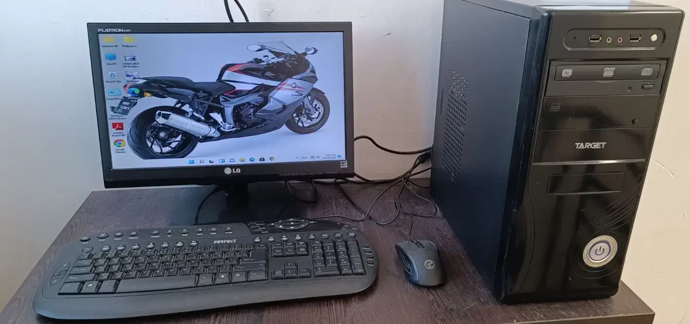 کامپیوتر Target i5 Ram8G HDD500GSSD128G VGA1GLED1|رایانه رومیزی|قزوین, |دیوار