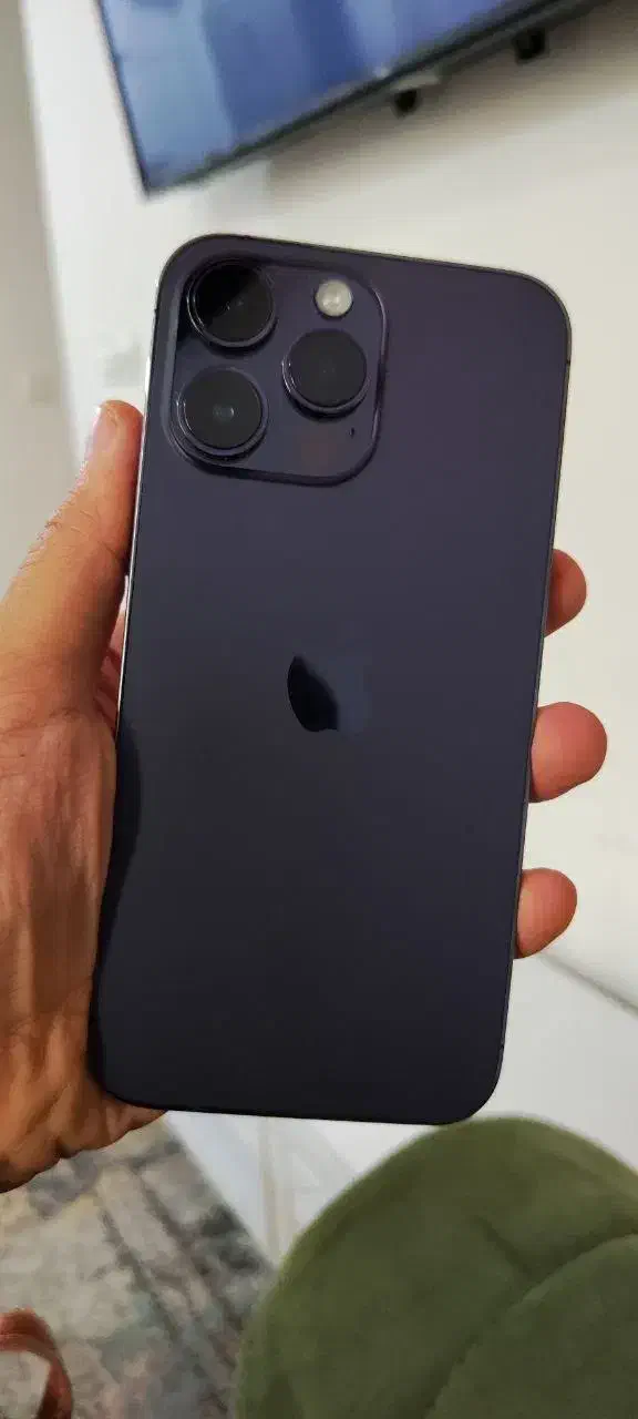 فروش آیفون 14 پرومکس بنفش در حد نو|موبایل|کرج, کیانمهر|دیوار