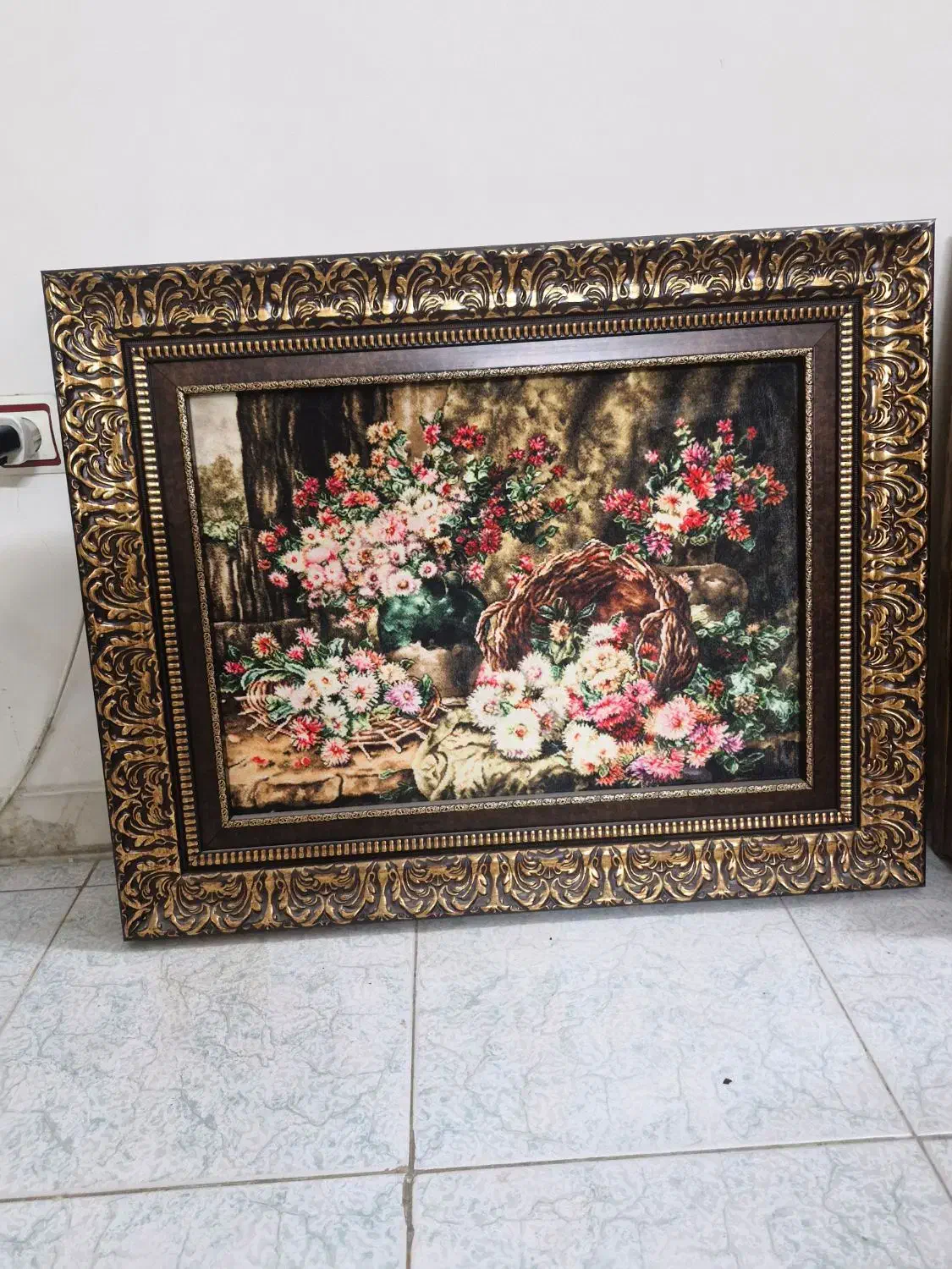 تابلو فرش ماشینی|تابلو فرش|ری, شهادت|دیوار