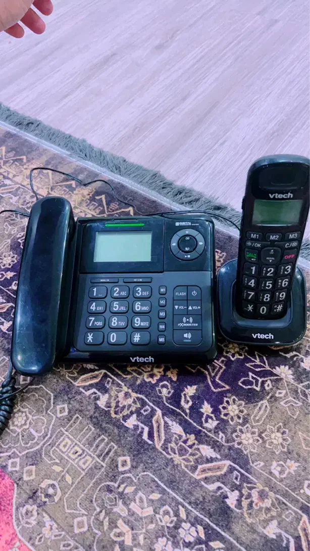 تلفن بی سیم vtech|تلفن رومیزی|تهران, دارآباد|دیوار