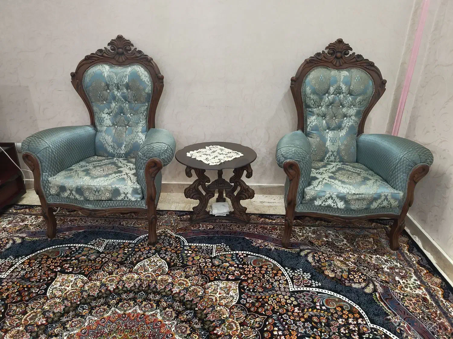 مبل استیل در حد نو|مبلمان خانگی و میز عسلی|تهران, نیکنام|دیوار