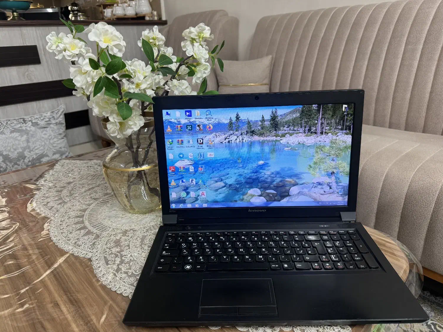 لبتاپ لنووb570e|رایانه همراه|تهران, اتابک|دیوار