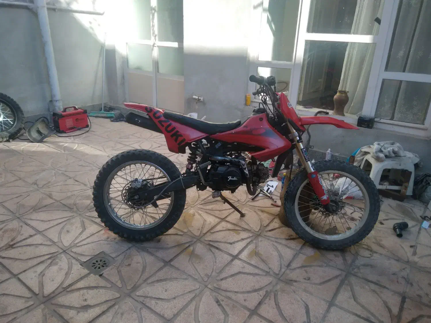 مینی کراس ۱۲۵ سی سی اتوماتیک بدون کلاچ|موتورسیکلت|تبریز, |دیوار