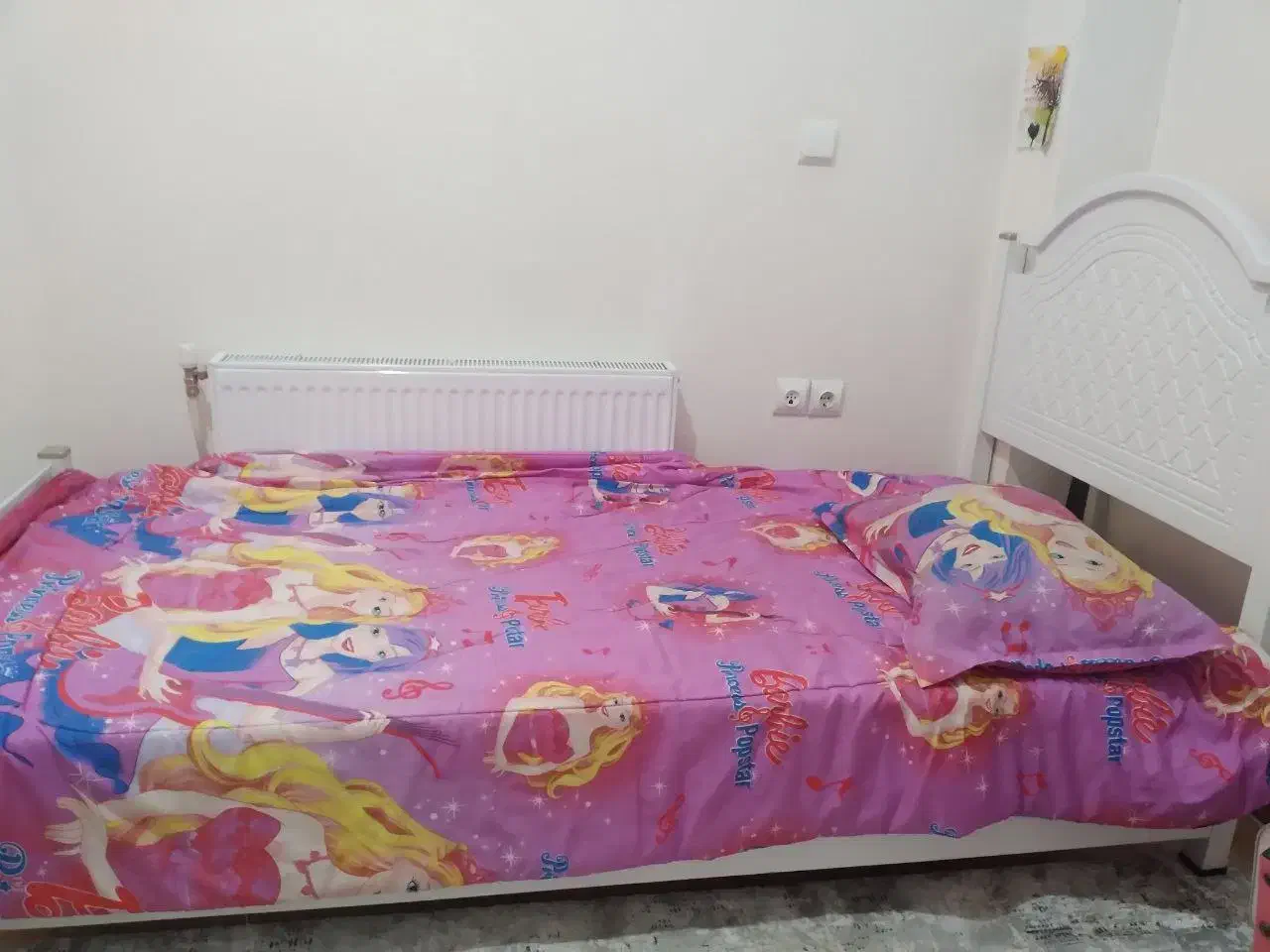 تخت یک نفره|تخت و سرویس خواب|بانه, |دیوار