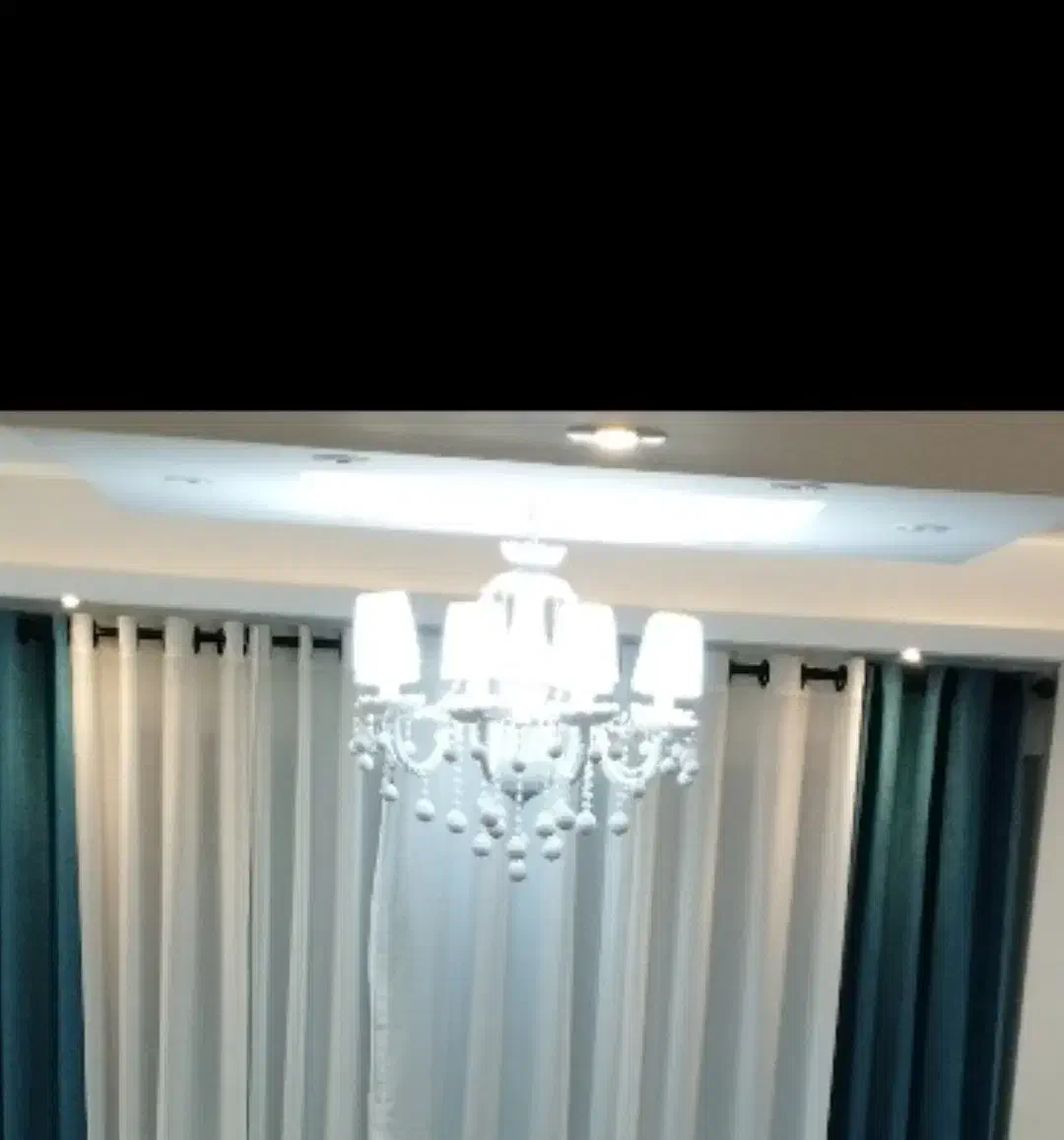 لوستر هشت شعله|لوستر و چراغ آویز|پردیس, فاز ۸|دیوار