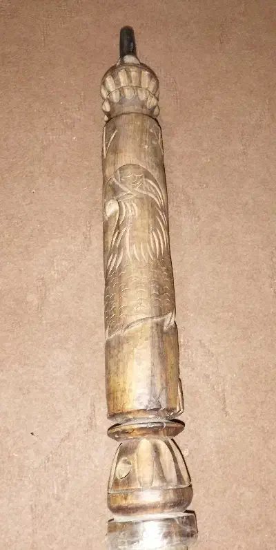 تنه قلیان چوب گردو|زیورآلات و اکسسوری|ایذه, |دیوار