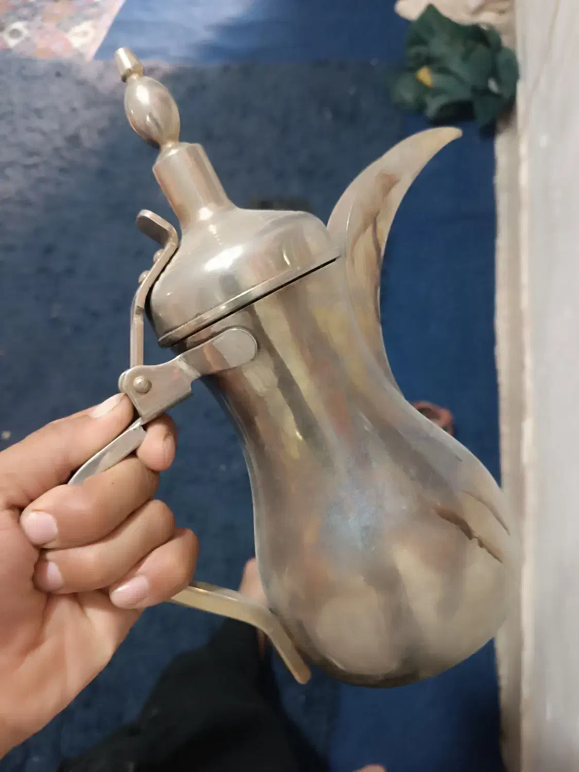 دله قهوه استیل اصلی|قوری، کتری، قهوه‌ساز دستی|اهواز, ملاشیه|دیوار