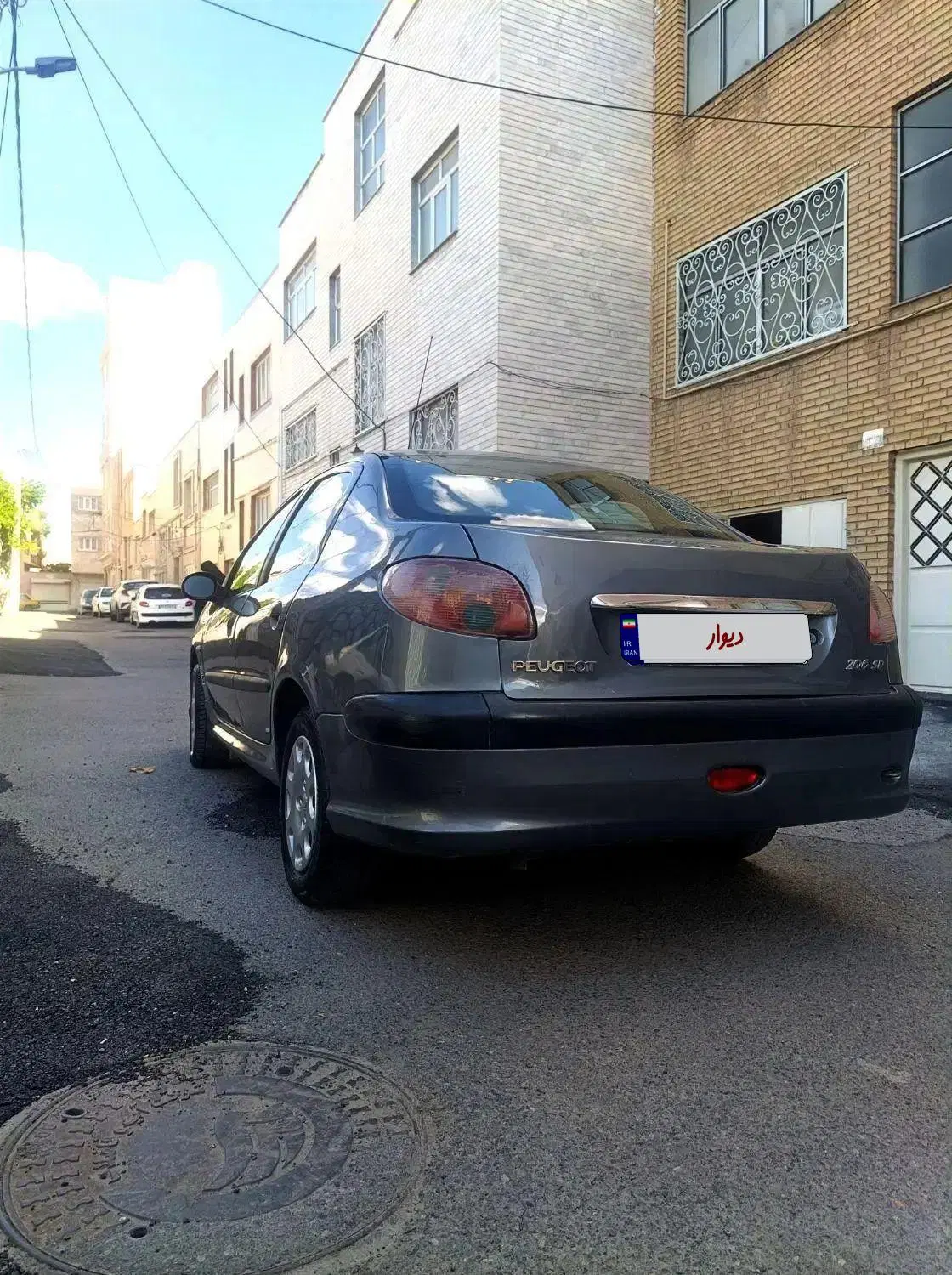پژو 206 sd مدل 86|خودرو سواری و وانت|تبریز, |دیوار