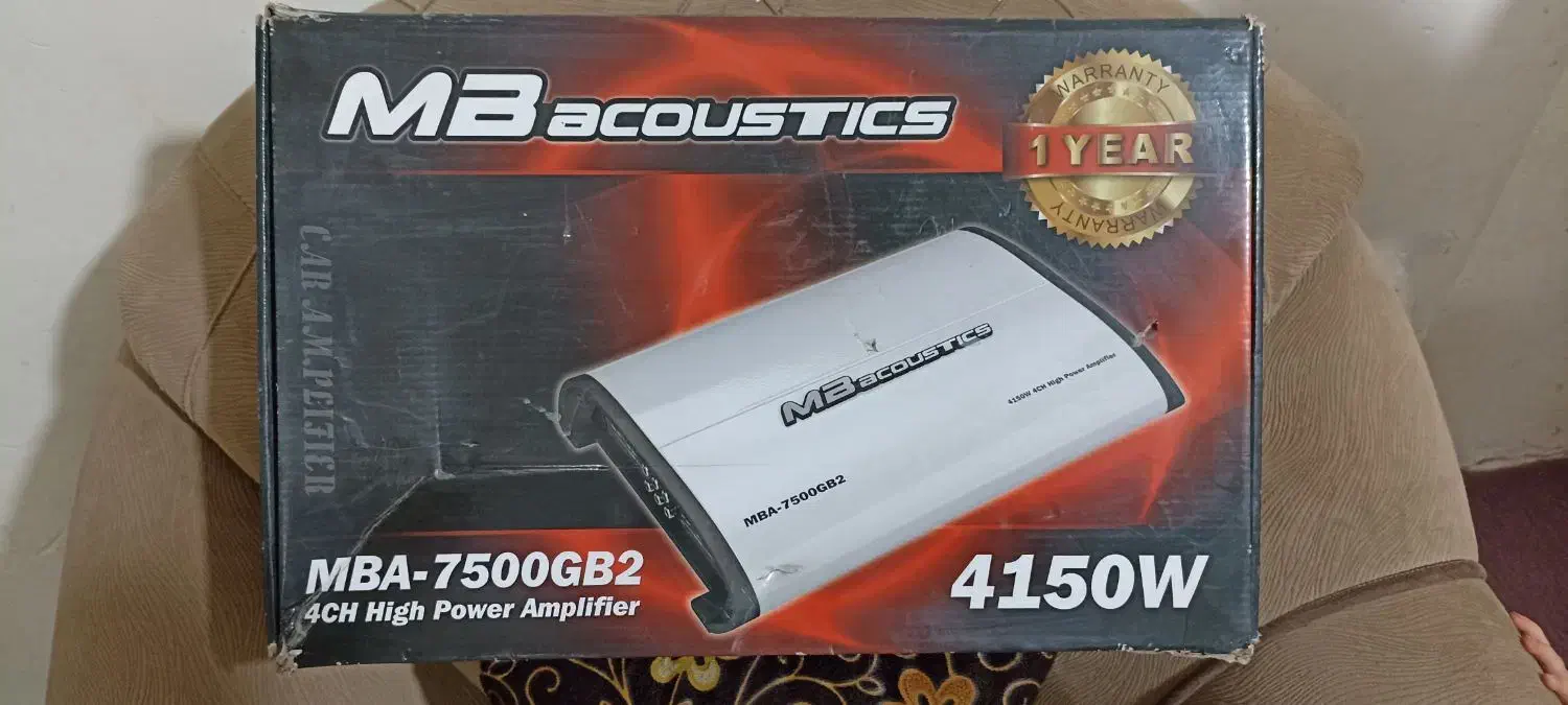 آمپلی فایر آگوستیکس 7500|صوتی و تصویری|قرچک, باقرآباد|دیوار