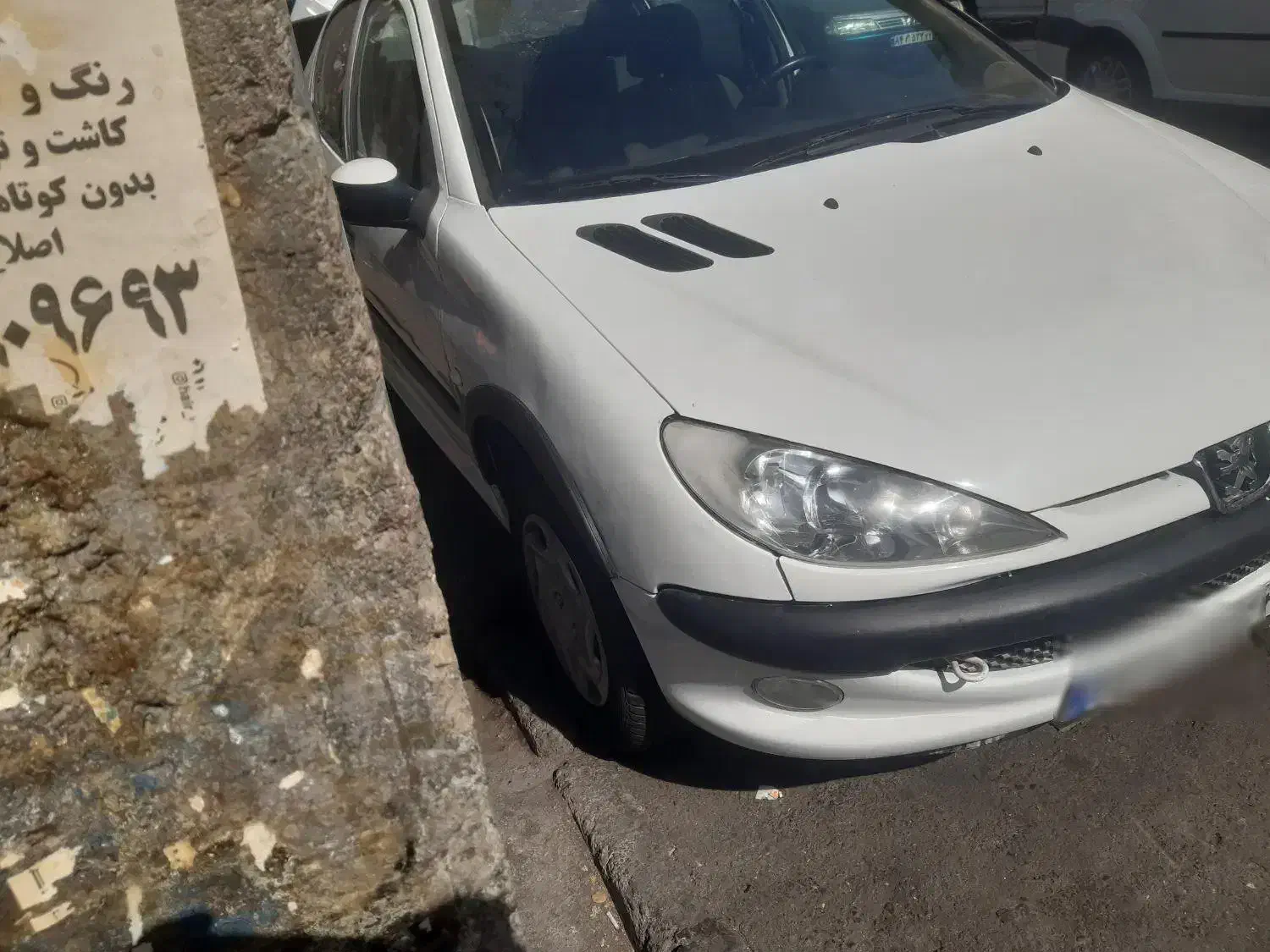 پژو۲۰۶  sd  v8 مدل ۹۱|خودرو سواری و وانت|تهران, زنجان جنوبی|دیوار