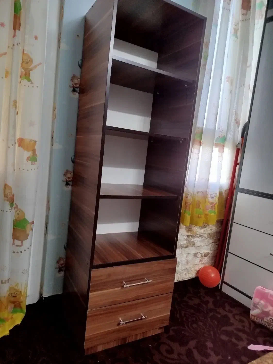 قفسه کتاب|کتابخانه، شلف، قفسه‌های دیواری|محمدیه-قزوین, |دیوار