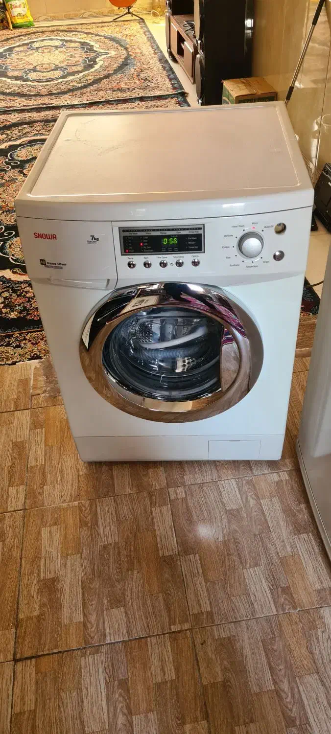 لباسشوئی اسنوا ۷کیلویی|ماشین لباسشویی و خشککن لباس|بهارستان, |دیوار