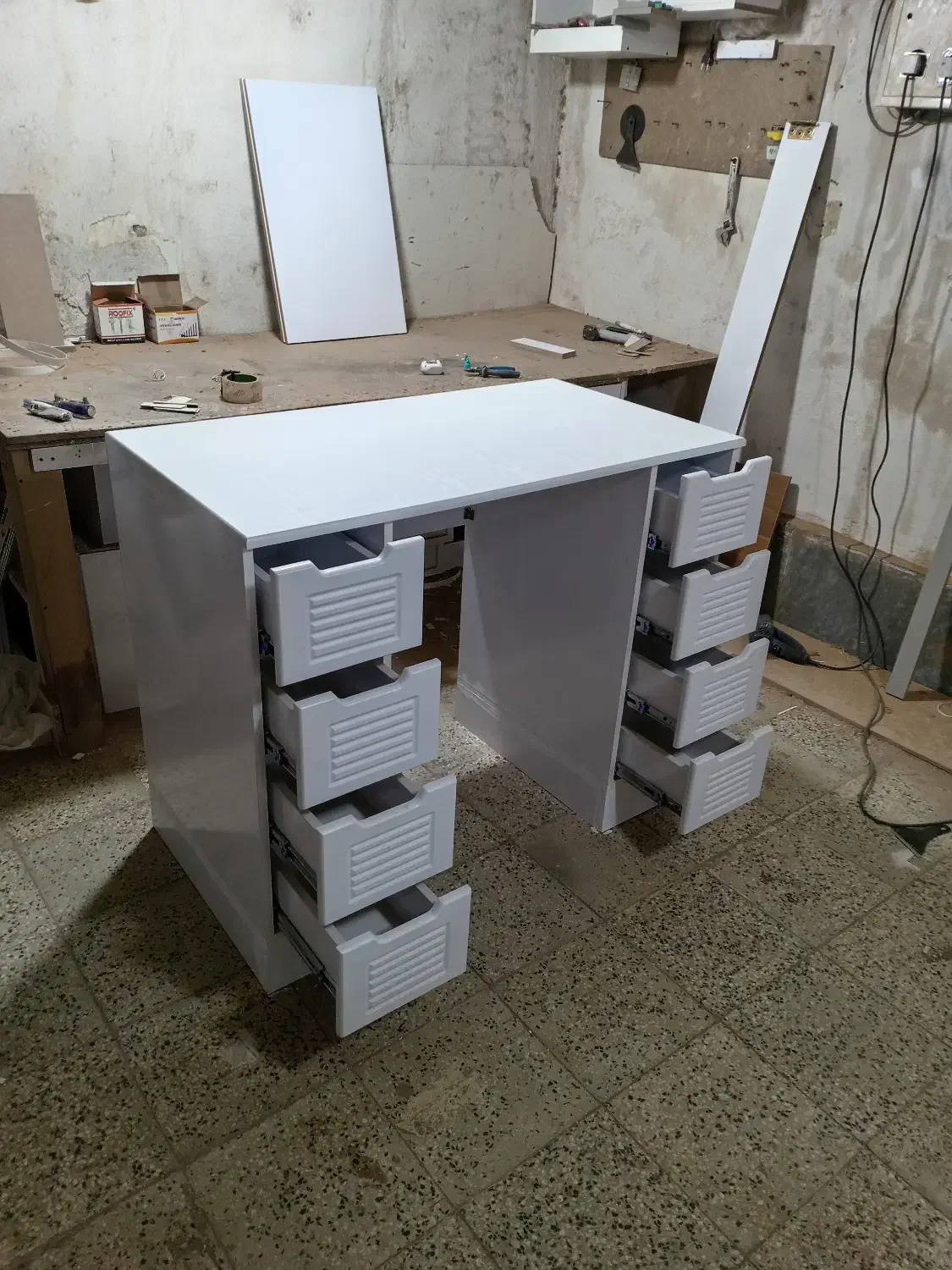 تمام میز تحریر در رنگ و طرح های مختلف|میز تحریر و کامپیوتر|پردیس, سیاه سنگ|دیوار