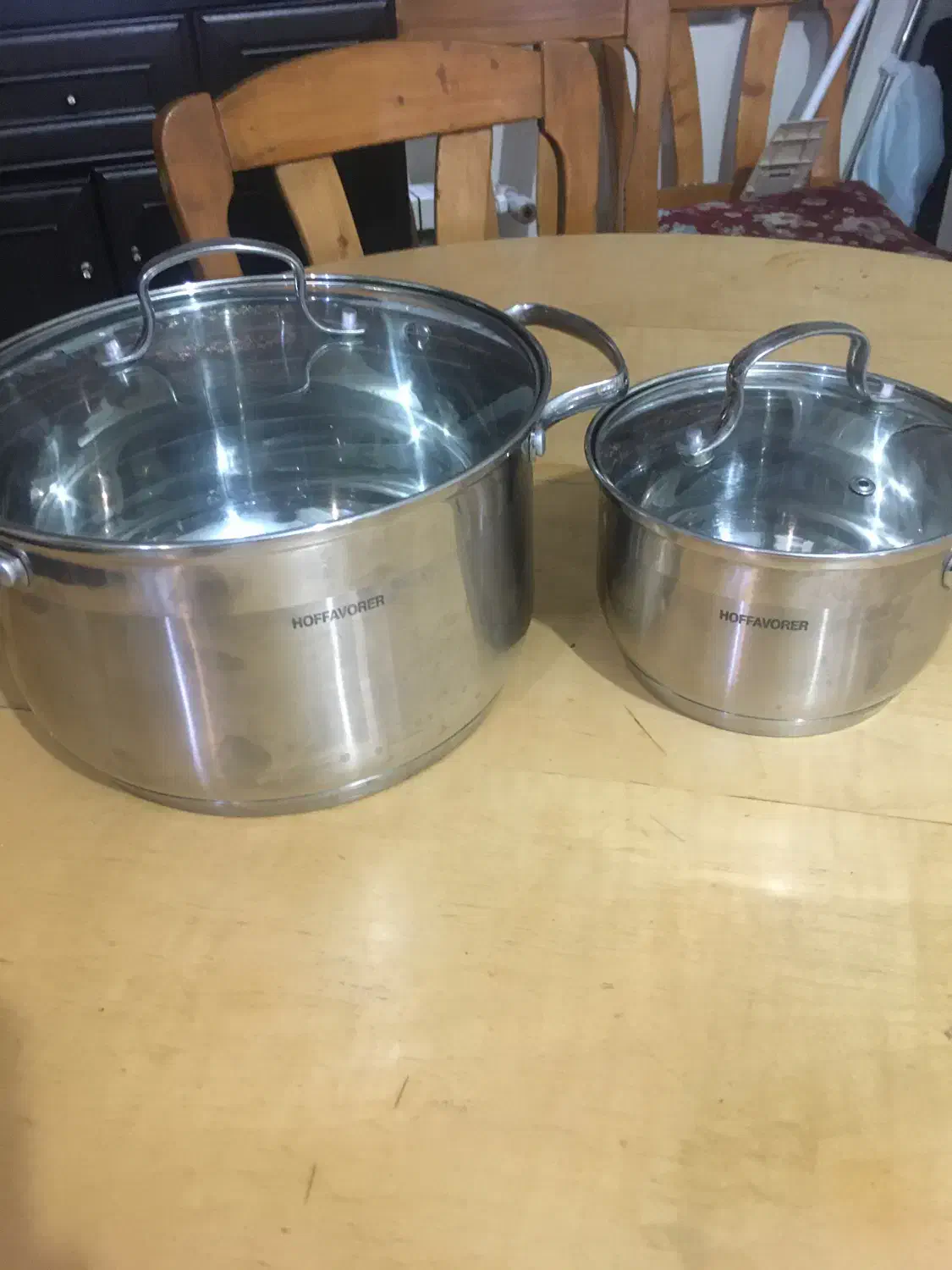 قابلمه و شیر جوش هوفاور. استیل اصل کف چدن|ظروف پختوپز|تهران, گیشا|دیوار