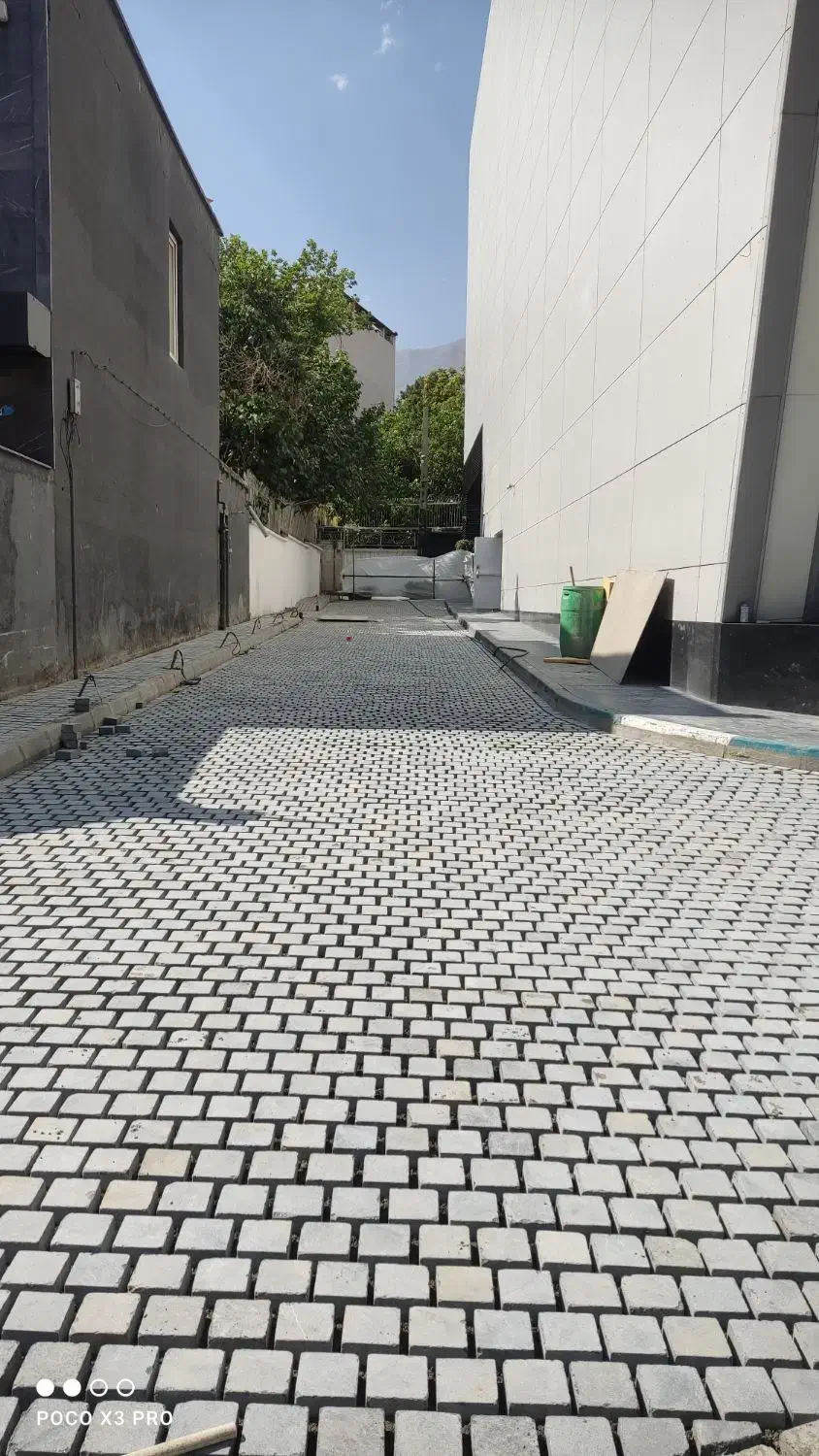 سنگ کوبیک برای راه رو ماشین رمپ|مصالح و تجهیزات ساختمان|تهران, قیطریه|دیوار