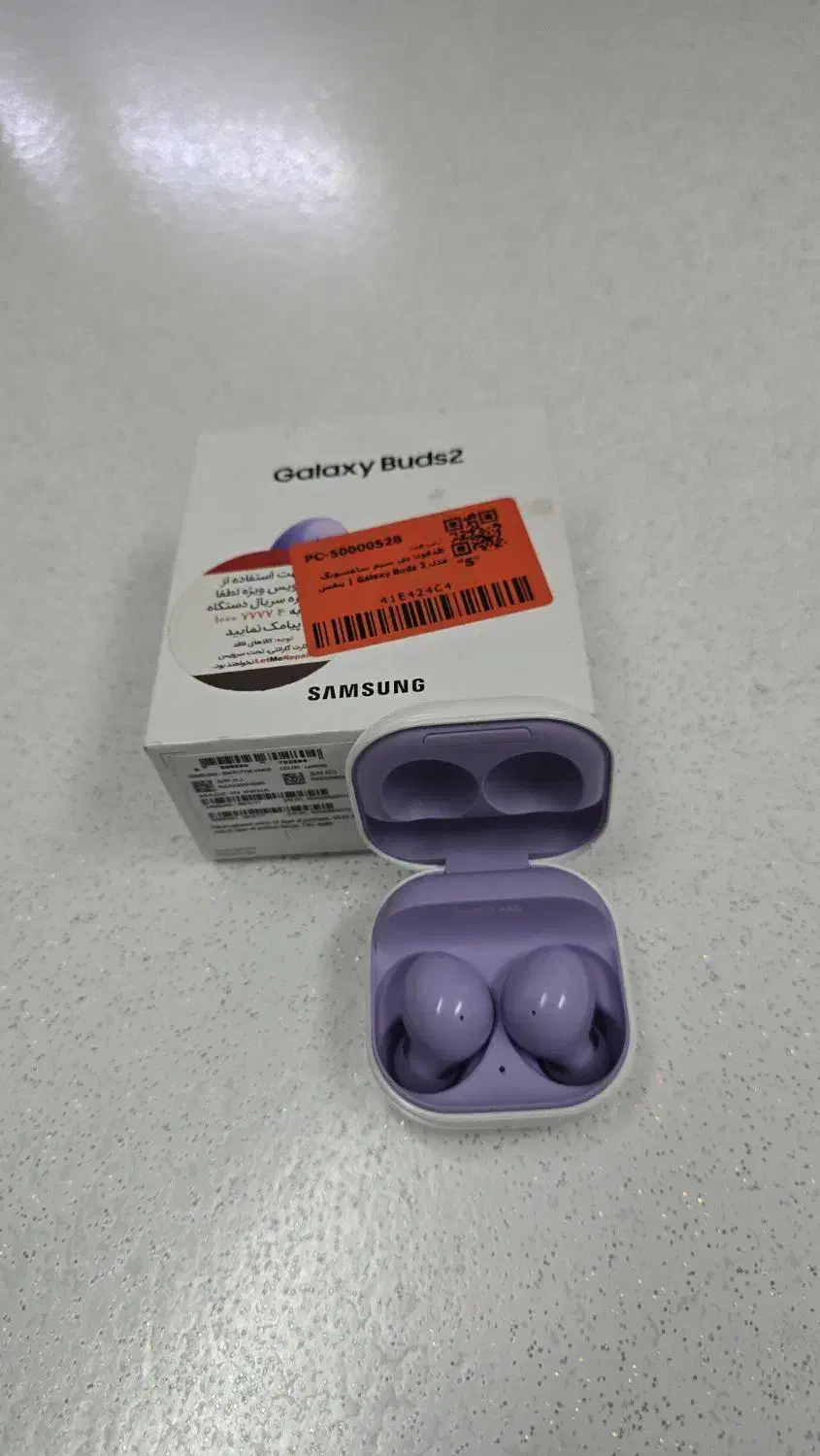 هندزفری سامسونگ Buds 2 (بادز ۲)-رنگ یاسی -در حد نو|لوازم جانبی موبایل و تبلت|تهران, هروی|دیوار