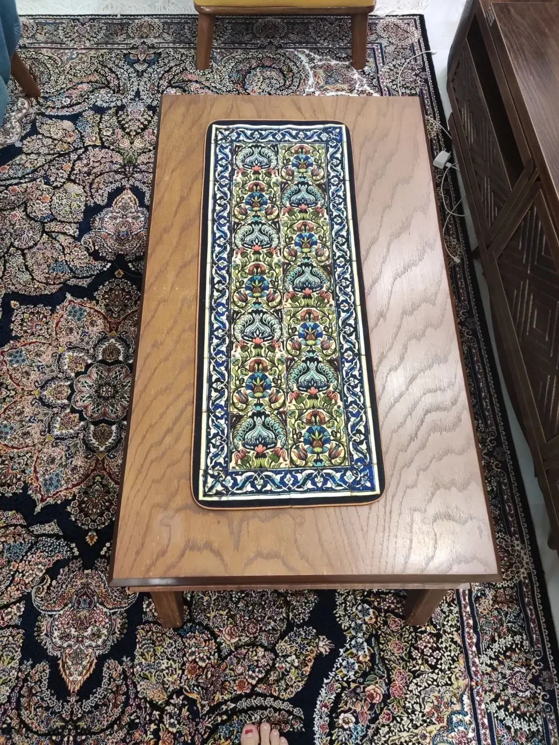 مبل راحتی نیم ست|مبلمان خانگی و میز عسلی|هشتگرد, فاز ۲ مهستان|دیوار