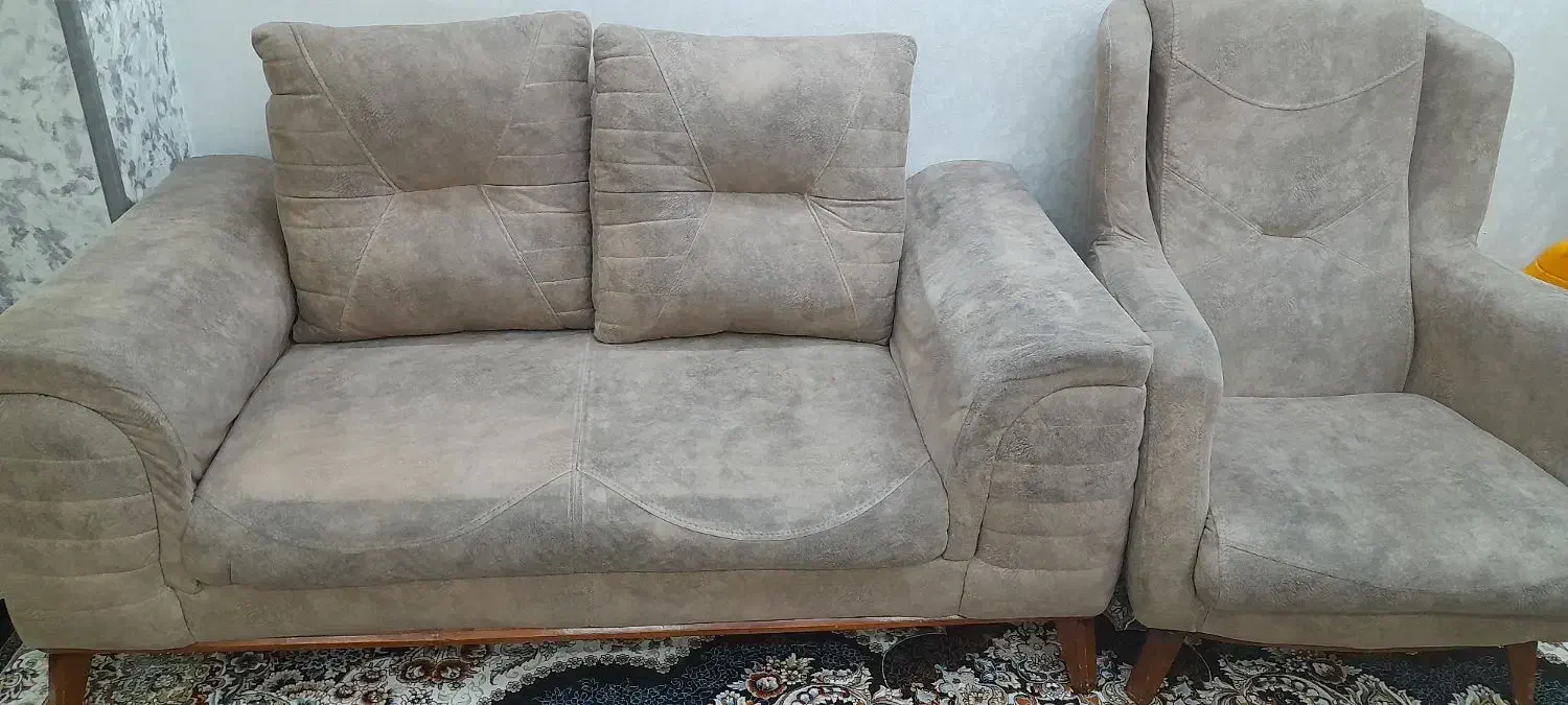 مبل راحتی ۷نفره|مبلمان خانگی و میز عسلی|لنجان, |دیوار