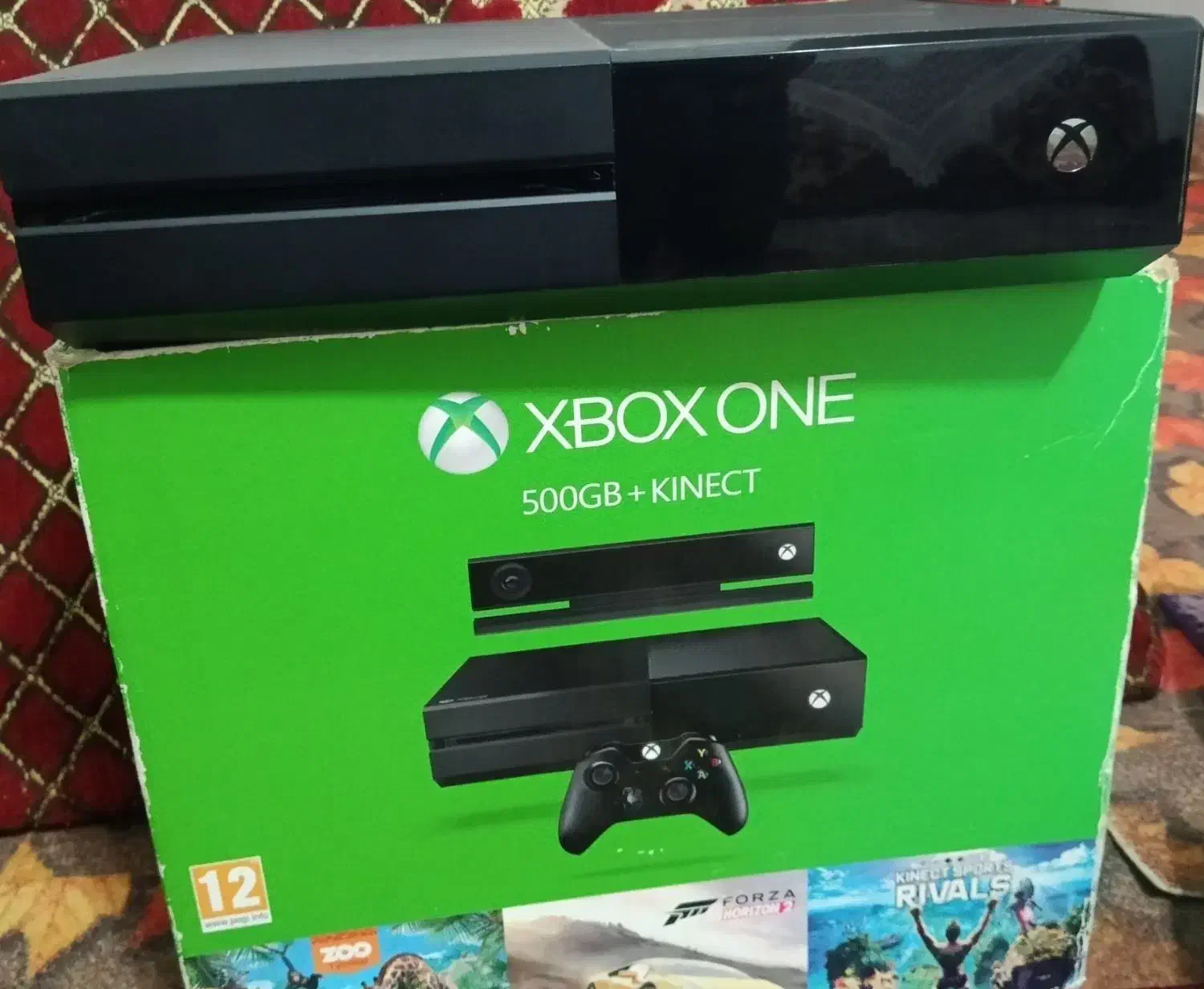 Xbox one. 500GB توضیحات نوشته شده|کنسول، بازی ویدئویی و آنلاین|رشت, پسیخان|دیوار