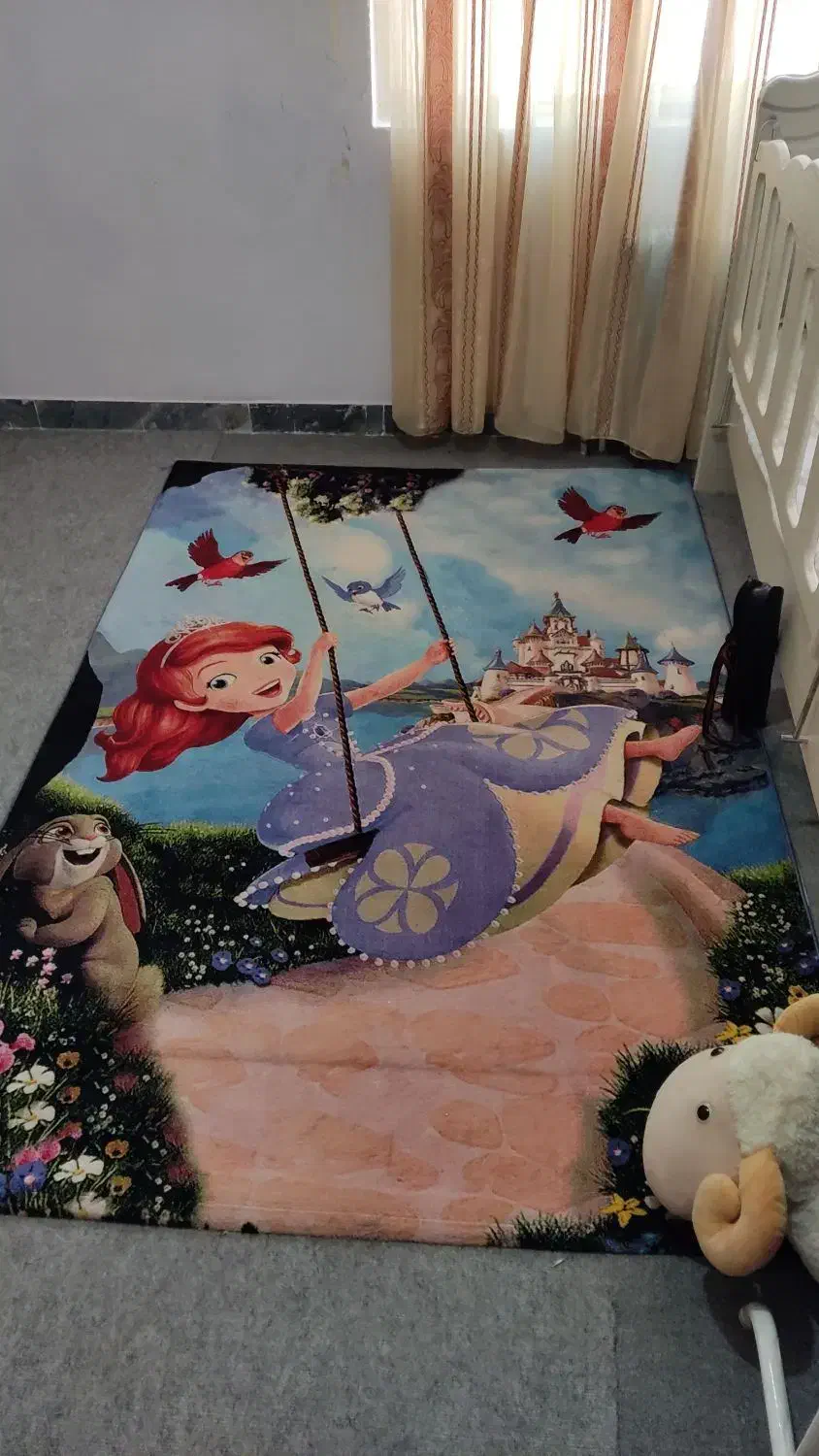فرش اتاق کودک نو نو|فرش|رباطکریم, شهرک والفجر|دیوار