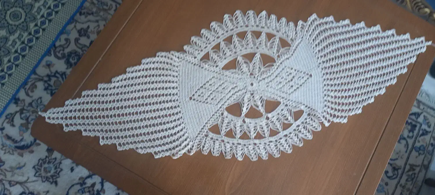 بافت رومیزی باقلاب|پرده، رانر، رومیزی|کرج, شهرک یاس شمالی|دیوار