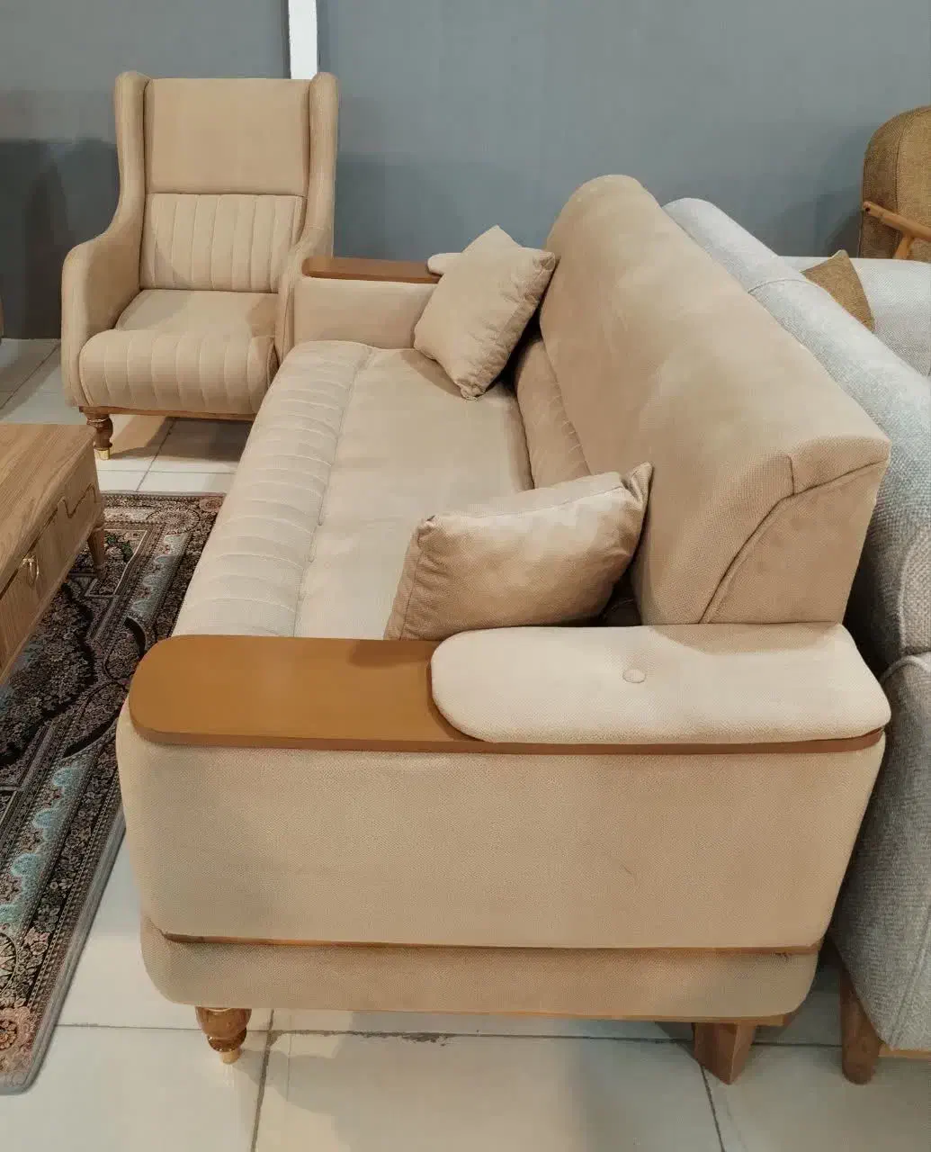 مبل آیماه/راحتی و استیل/طرح تعویض/اقساط بدون سود|مبلمان خانگی و میز عسلی|دهق, |دیوار