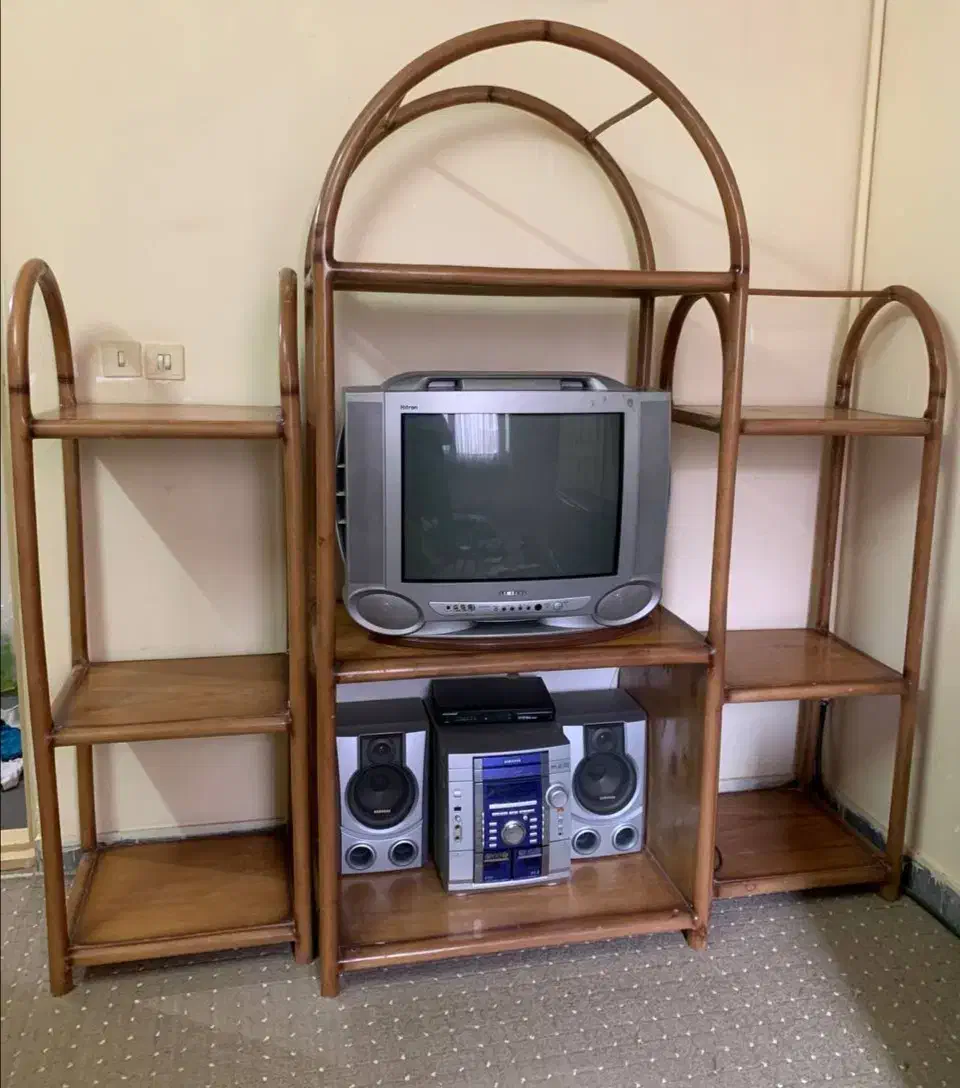 دکور چوبی برای تلویزیون یا کتابخانه و..|بوفه، ویترین، کنسول|سبزوار, پاسداران|دیوار