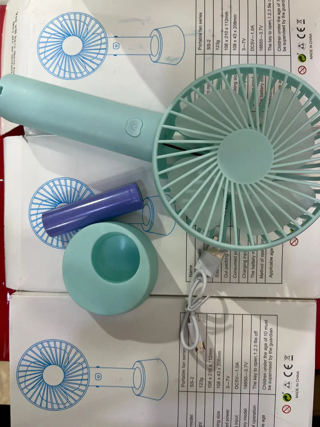 پنکه/پنکه دستی/پنکه آرایشی/عمده|پنکه و تصفیهکنندهٔ هوا|تهران, افسریه جنوبی|دیوار