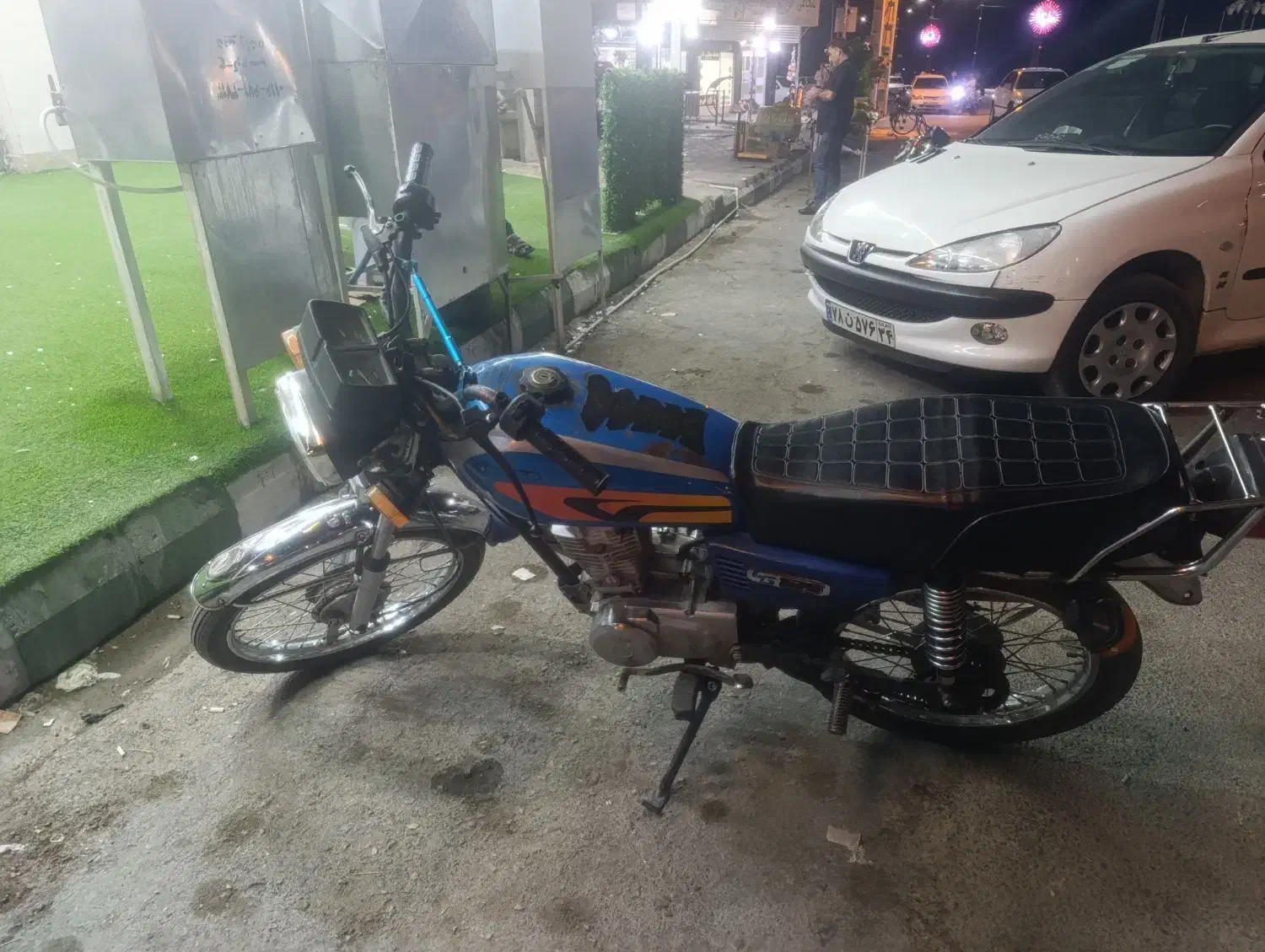 موتور ۱۲۵ مدل ۸۶|موتورسیکلت|بهبهان, |دیوار