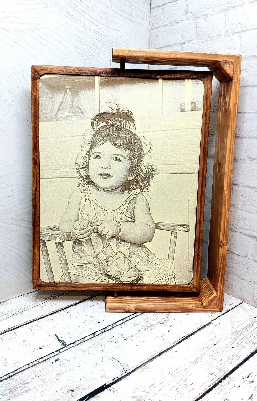 حک عکس روی چوب با آتیش ،ولنتاین،کادو ولنتاین|تابلو، نقاشی، عکس|تهران, تهرانپارس جنوبی|دیوار